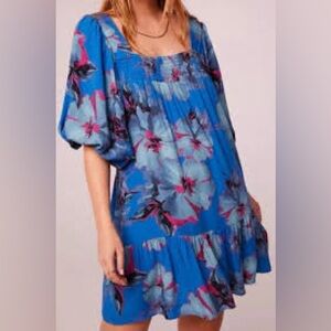 Band of the free Floral Blue dress